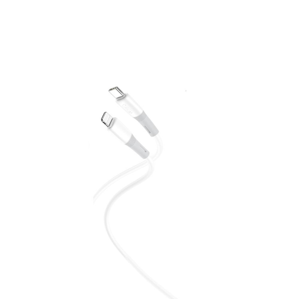 XO kaabel NB-Q226A USB-C - Lightning 1m 27W valge