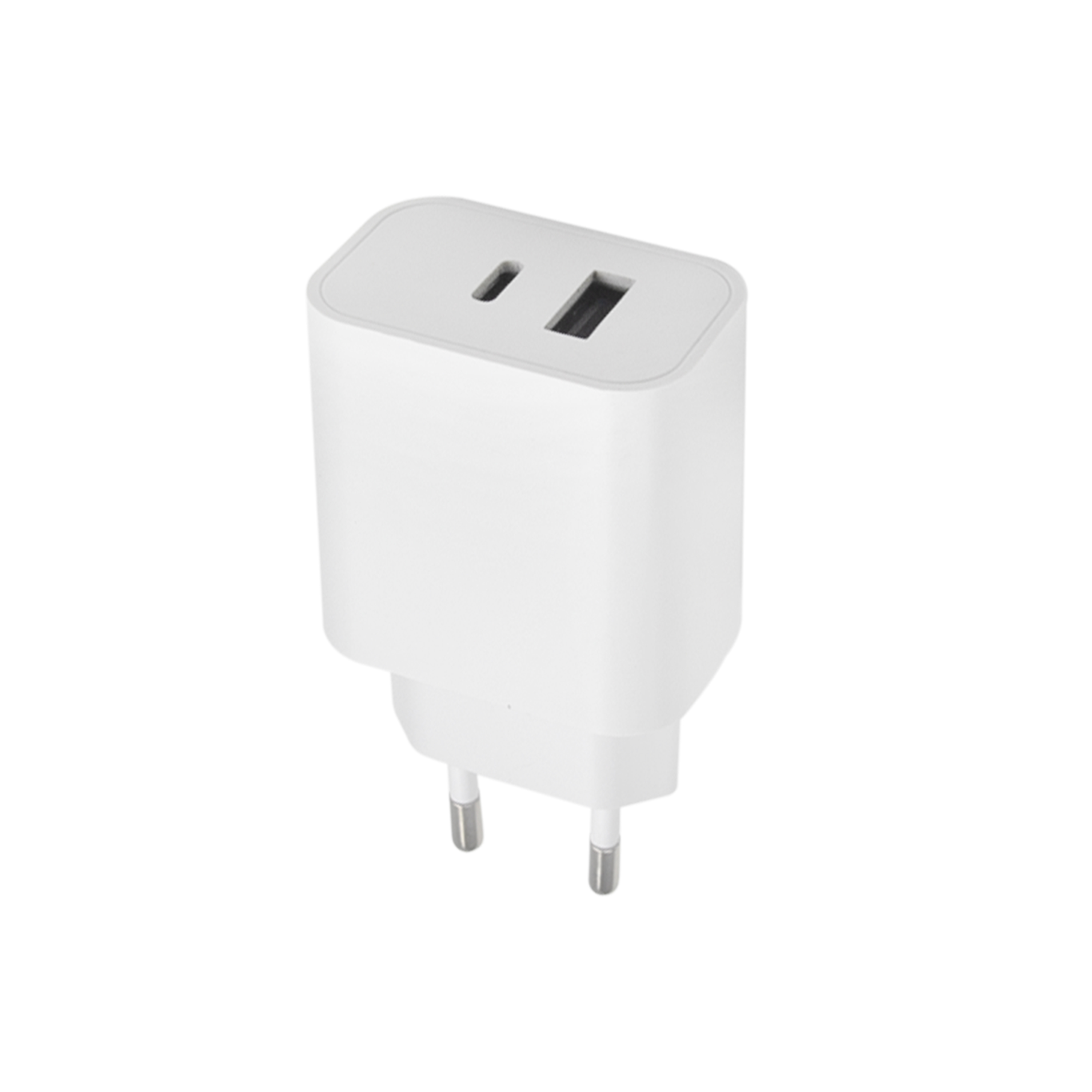 Maxlife MXTC-06 PD QC laadija 1x USB-C 1x USB 20W valge