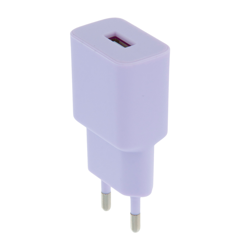 Setty laadija 1x USB 2,4A LSIM-A-129 lilla