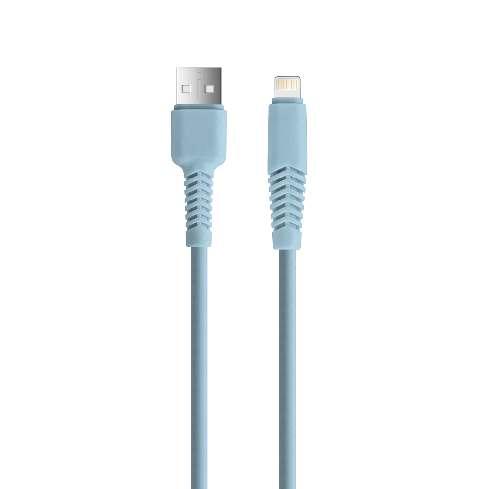 Setty kaabel USB - Lightning 1,5 m 2,1A KSA-L-1.523 sinine