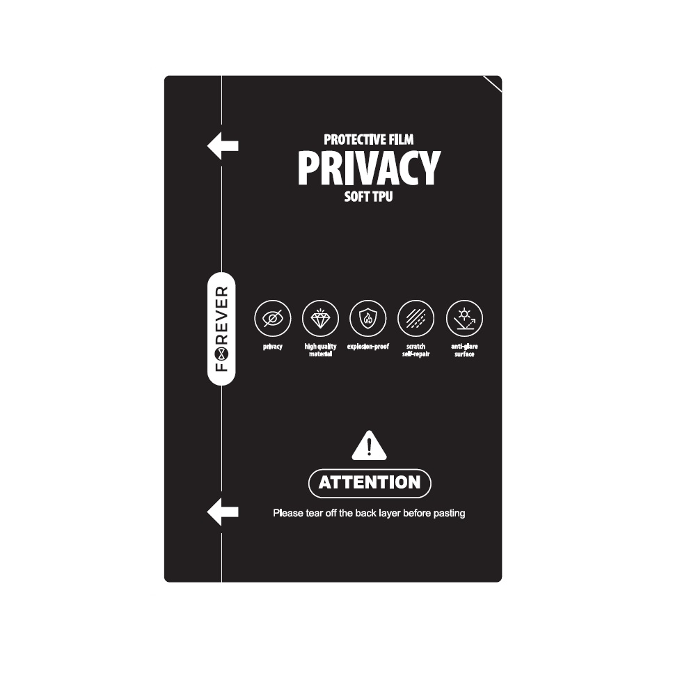 Forever komplekt filmi anticrash privaatsust lõikamise masin 20tk