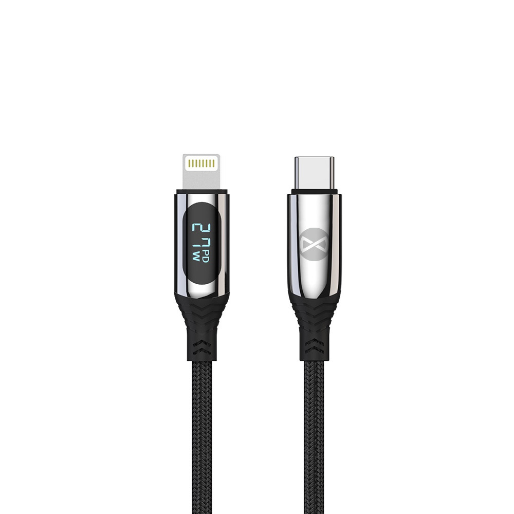 Forever LCD-kaabel USB-C - Lightning 1,0 m 27W must