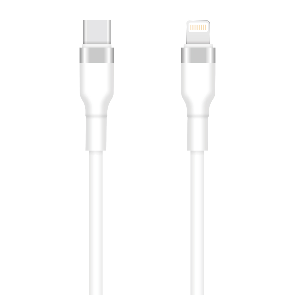 Setty USB-C - Lightning kaabel 1m 3A KSC-L-130 valge