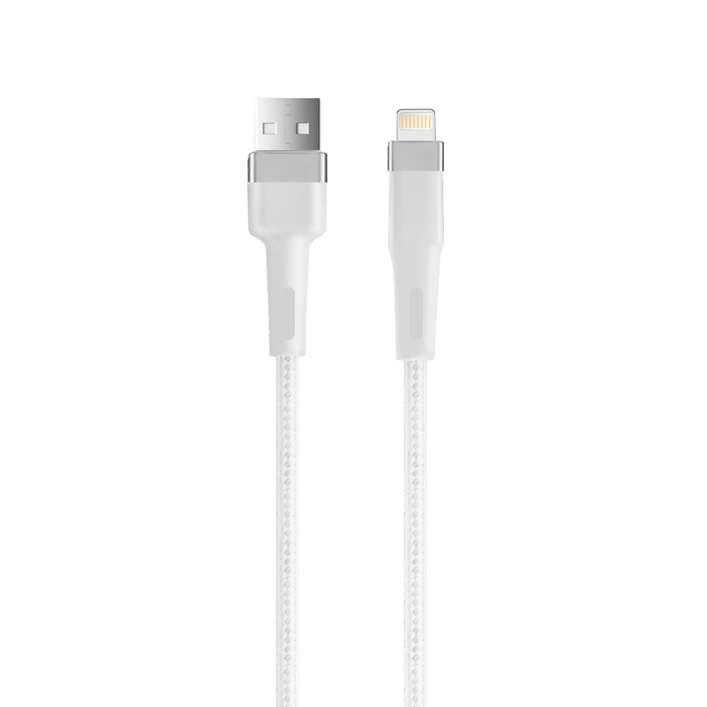 Setty USB - Lightning kaabel 1,2 m 2A KNA-L-1.220 valge