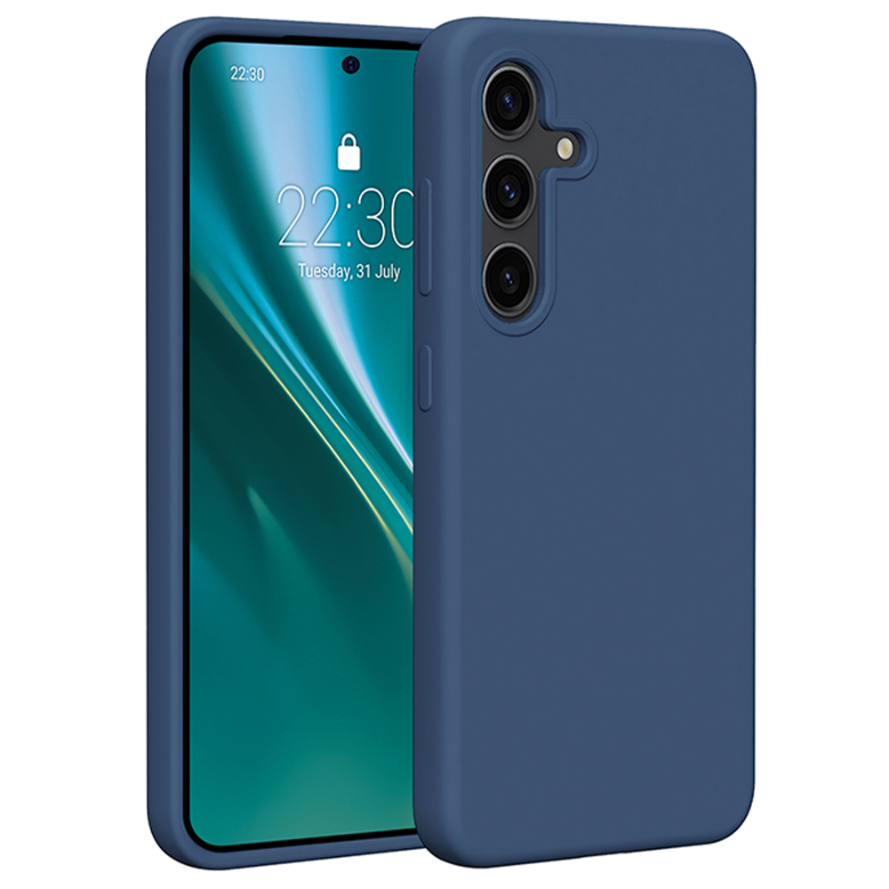 Etteri Silikoon ümbris for Samsung Galaxy S25 Plus tumesinine