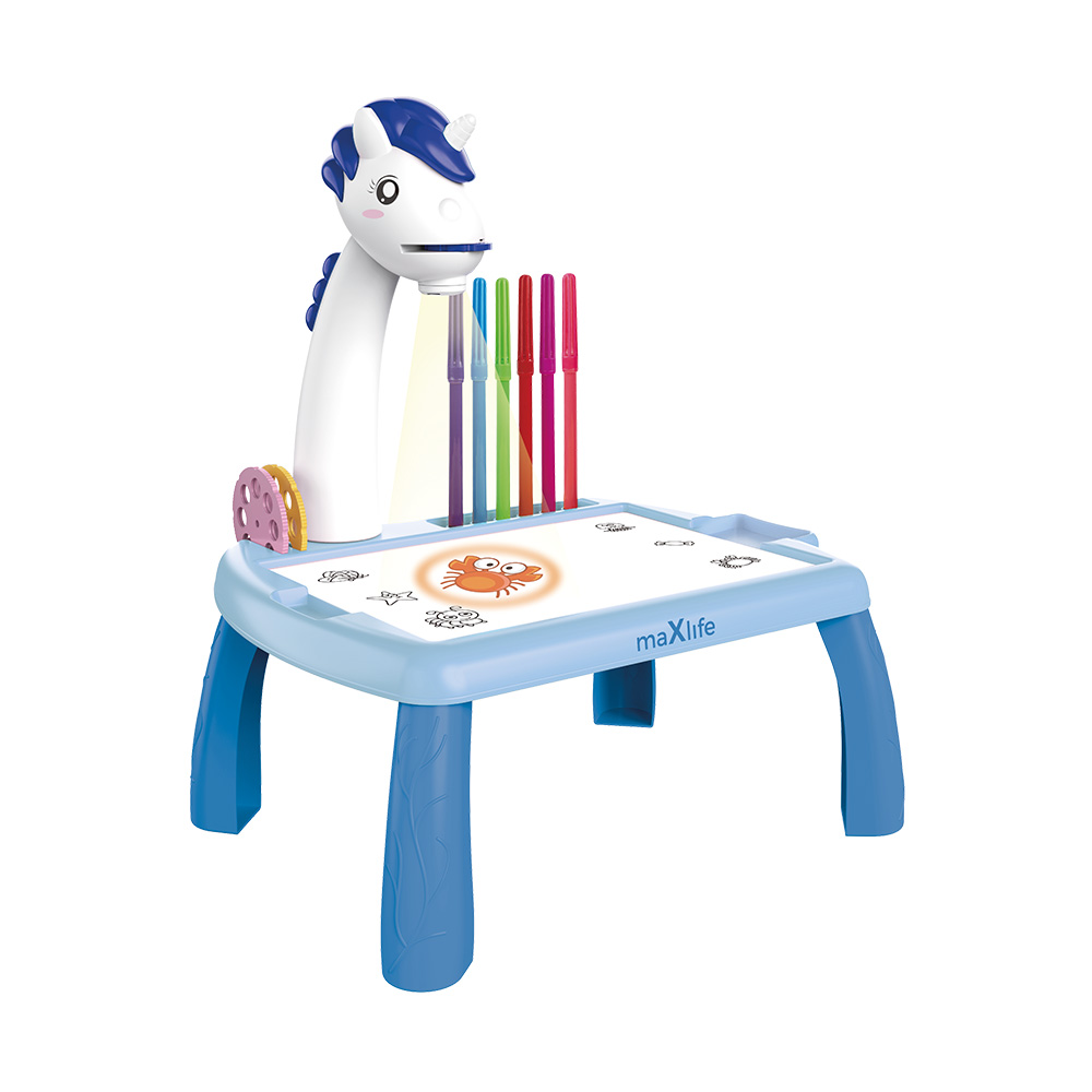 Maxlife projector with drawing table MXDP-200 sinine