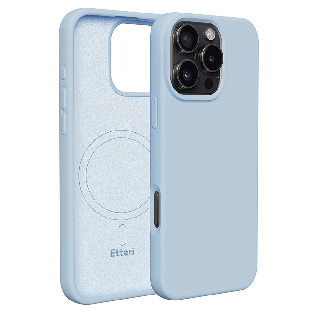 Etteri Silicone Mag ümbris iPhone 16 Pro 6,3" helesinine