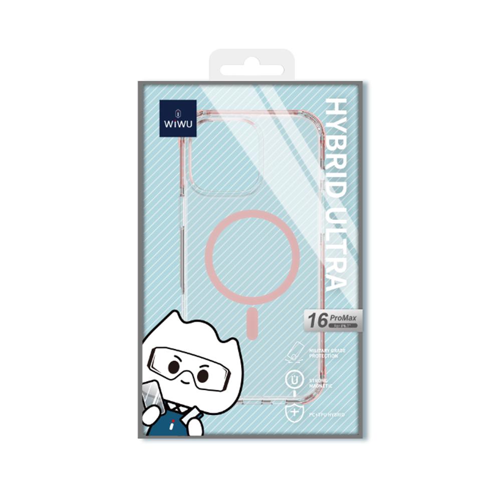 WIWU hübriid Ultra ümbris iPhone 16 6,1" roosa HCC-203