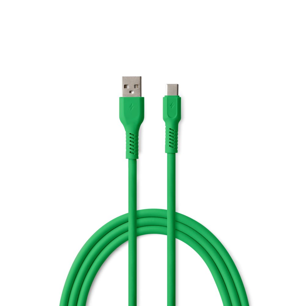 COLORUM kaabel USB-A - USB-C 1,8m 3A CK60-AC-04 xGreen