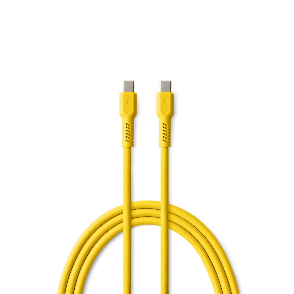 COLORUM kaabel USB-C - USB-C 1,8m 3A CK60-CC-05 xYellow
