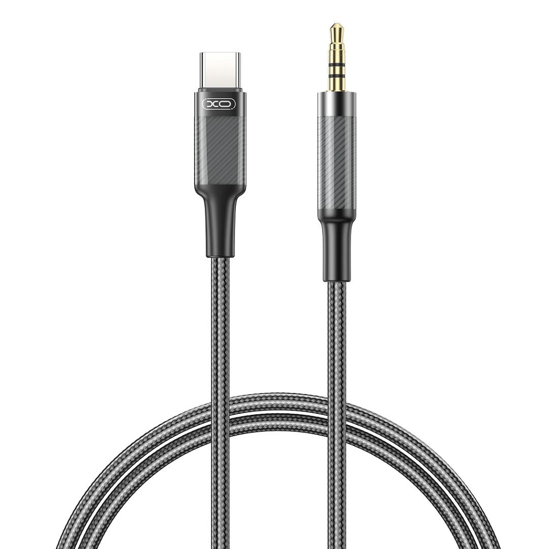 XO audiokaabel NB-R279B USB-C - 3,5 mm pesa 1,0m valge
