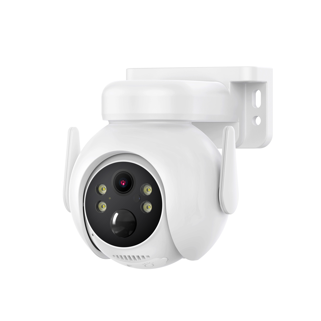 XO kaamera CR10 WiFi IP päikesepatarei valge 7800mAh 2K