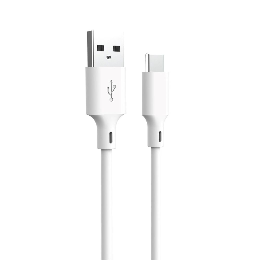 Forever recycling  kaabel USB-A - USB-C 1,5m 3A KR60-AC-00 valge