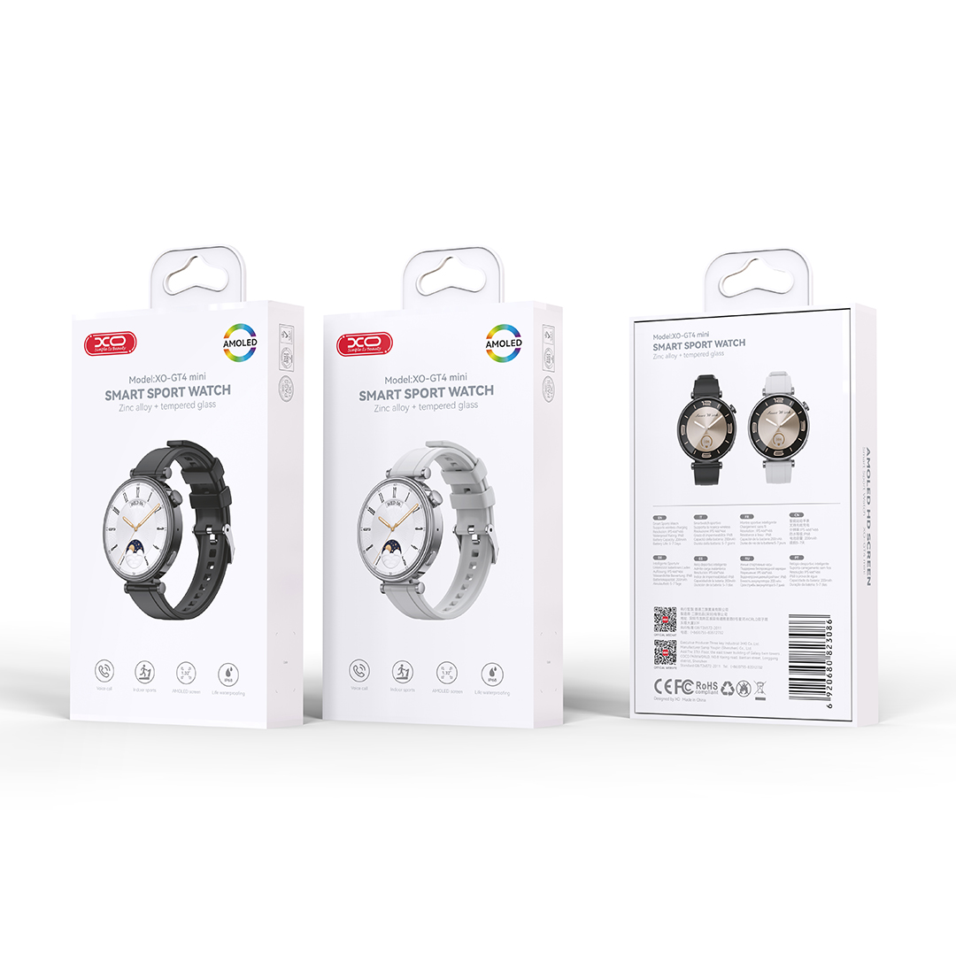 XO smartwatch GT4 Mini Amoled must