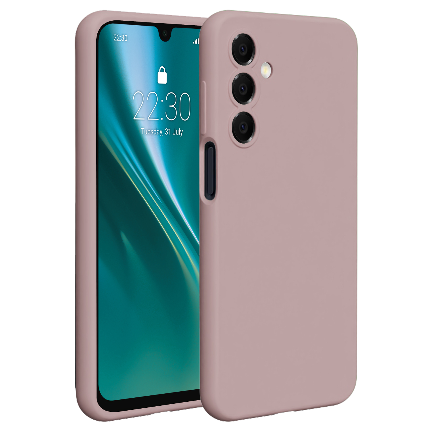 Etteri Silikoon ümbris for Samsung Galaxy A17 5G heleroosa