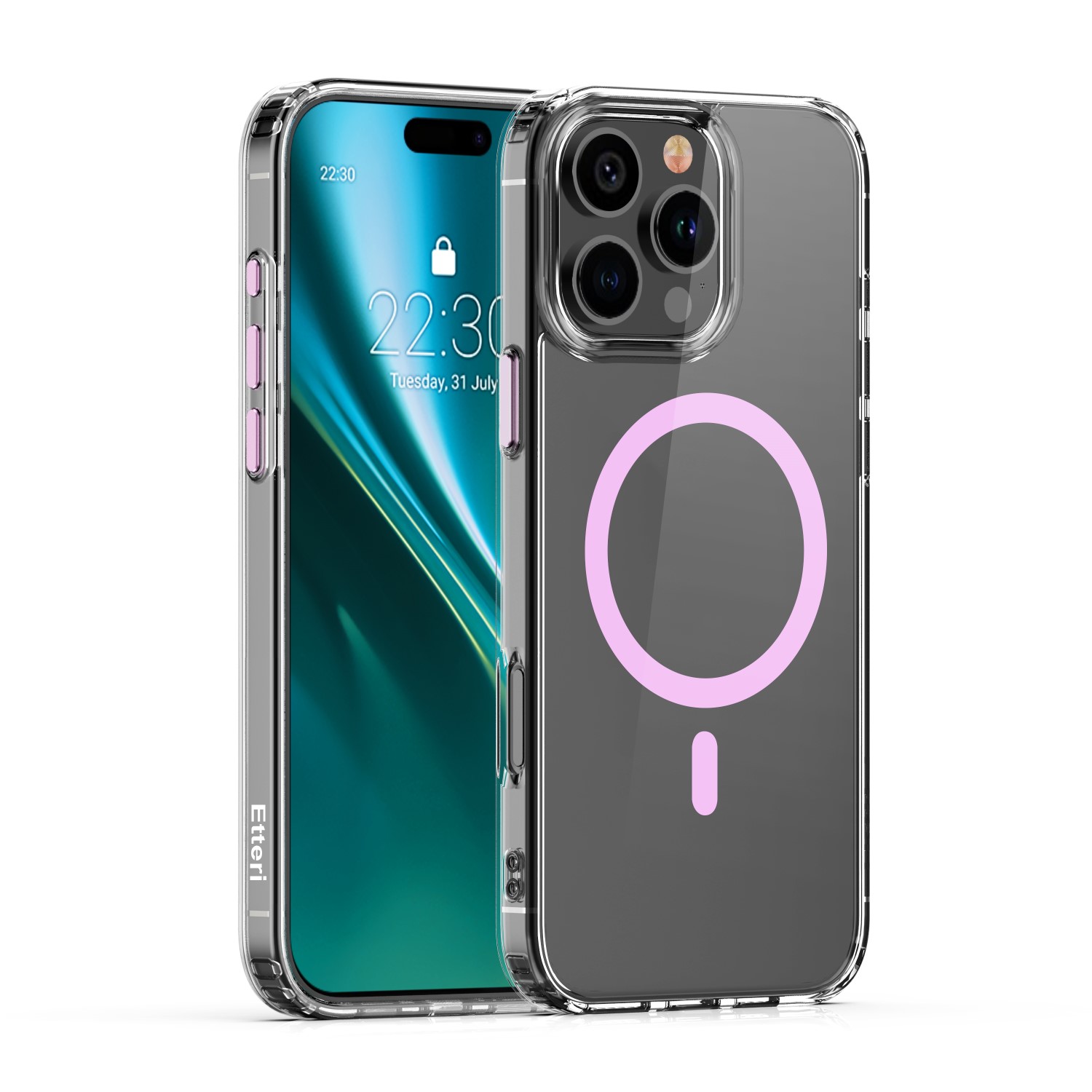 Etteri Color Mag ümbris for iPhone 16 Pro Max 6,9" roosa
