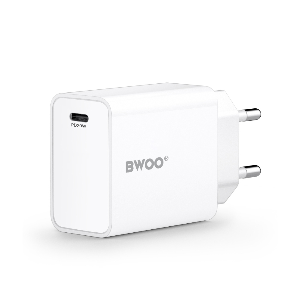 BWOO wall laadija 20W CDA226 QC 1x USB-C must