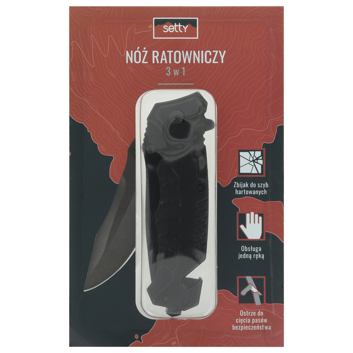 Setty Rescue Knive - SNR 01