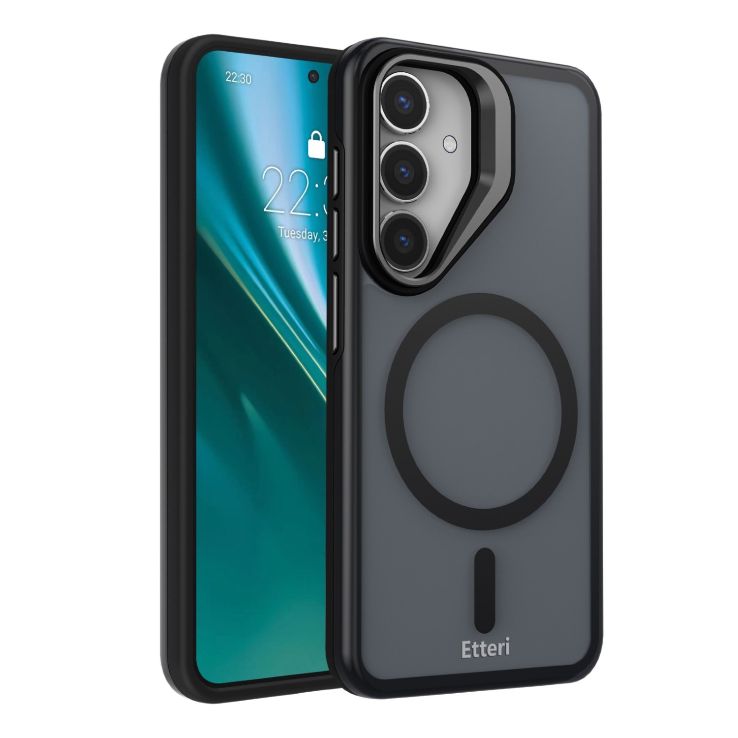 Etteri Morning Fog ümbris for Samsung Galaxy S25 must