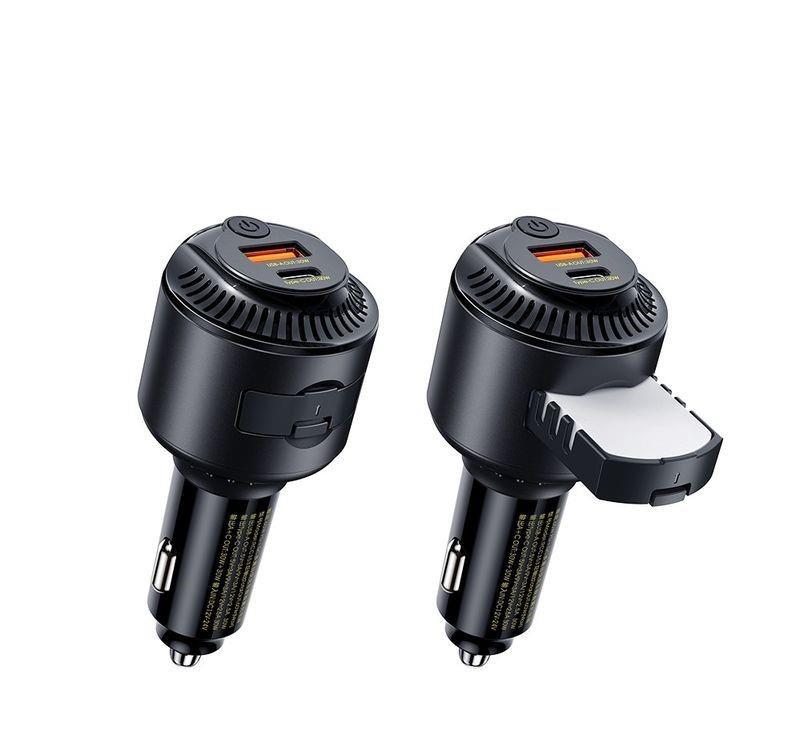 REMAX CAR LAADIJA YATOY SERIES WITH SCENT 60W PD QC RCC353 1xUSB + 1XuSB-C must