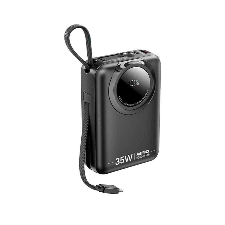 POWERBANK REMAX SCUBA SERIES 20000mAh RPP-73 35W WITH CABLES must