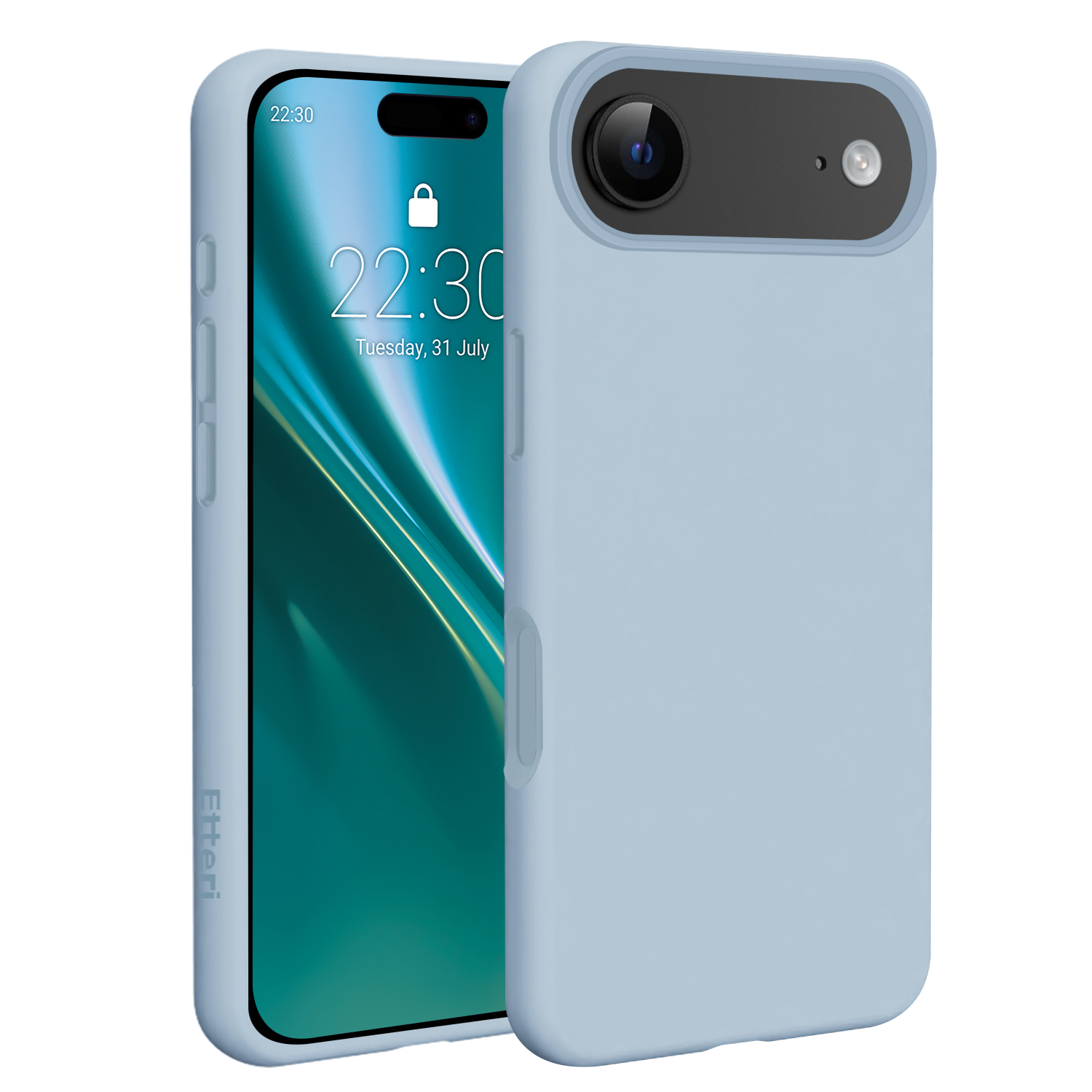 Etteri Silikoon Mag ümbris for iPhone 17 Air helesinine