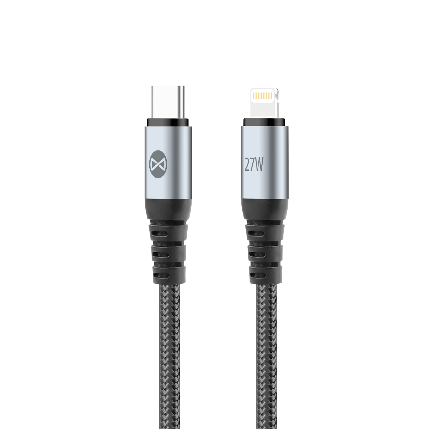 Forever Braix kaabel USB-C - Lightning 1,0 m 27W must