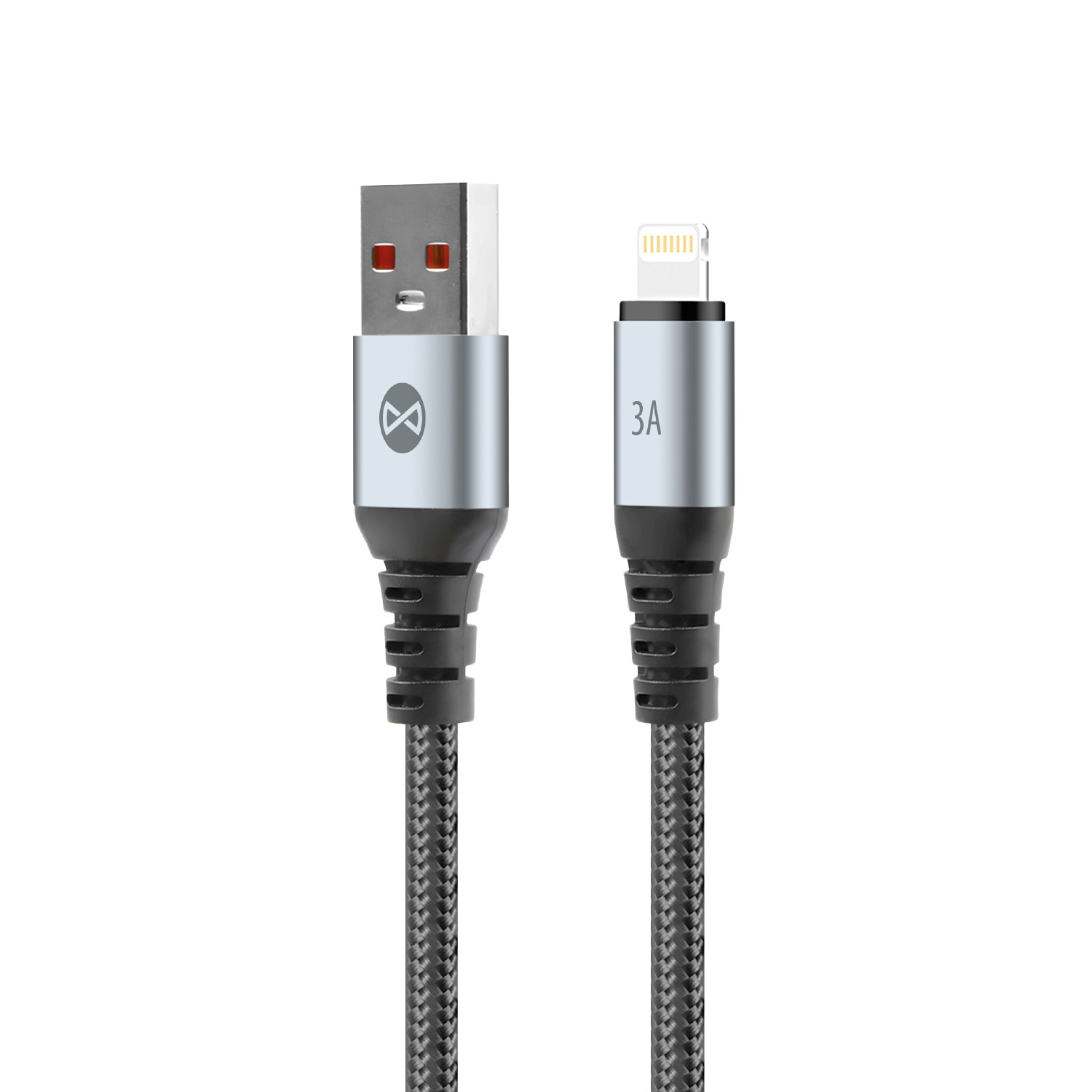 Forever Braix kaabel USB - Lightning 1,0 m 3A must