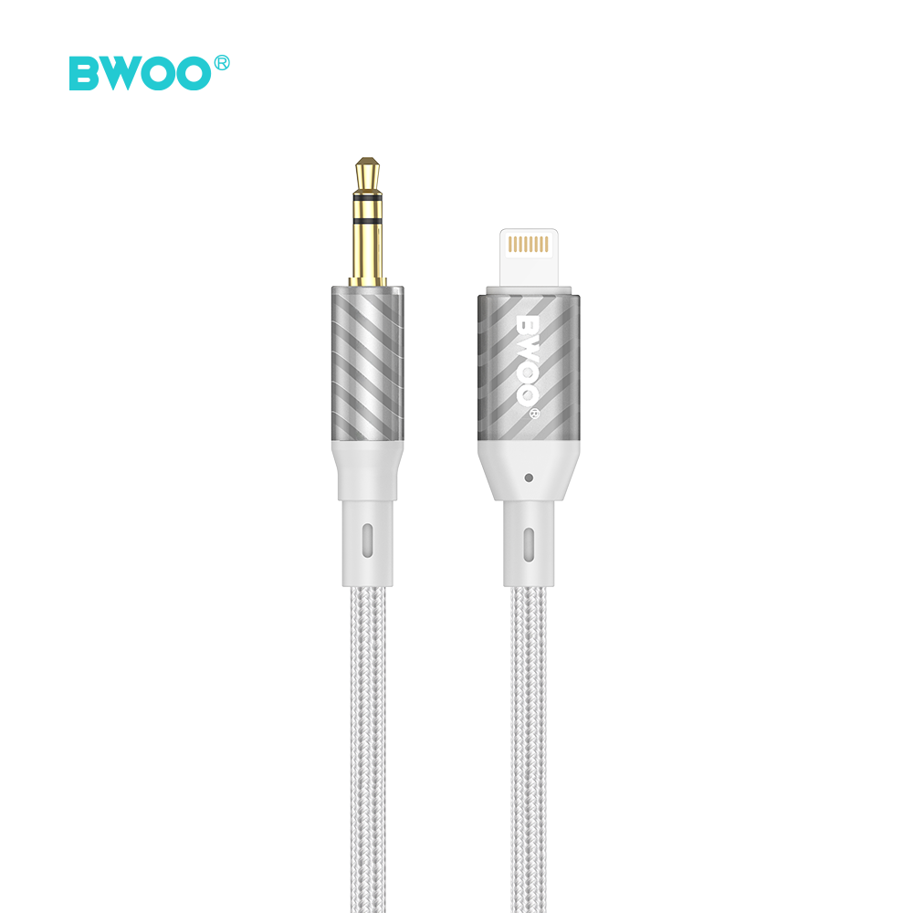 BWOO AUX Kaabel Lightning to 3.5mm Jack audio AUX073