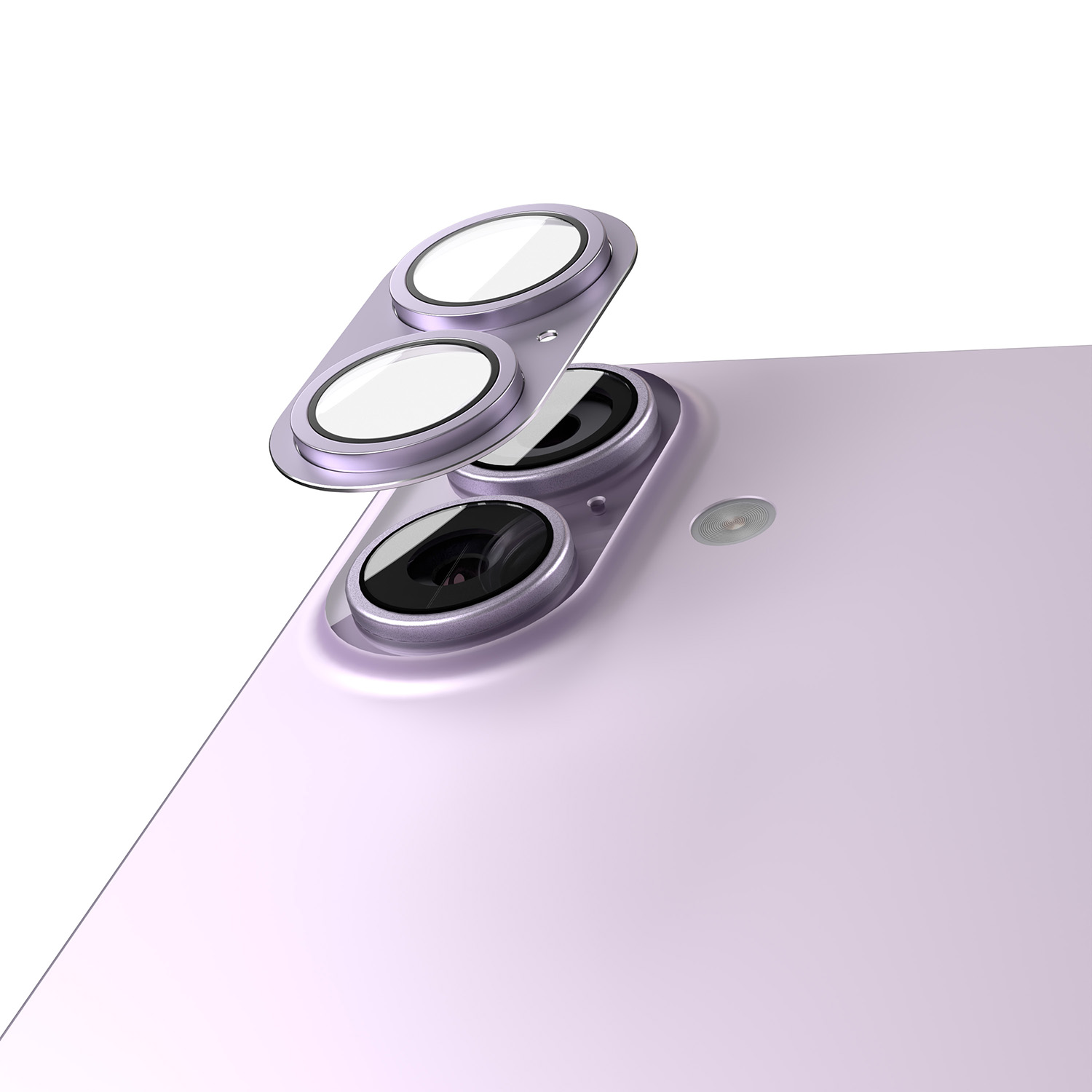 Etteri full camera lens guard for iPhone 17 roosa