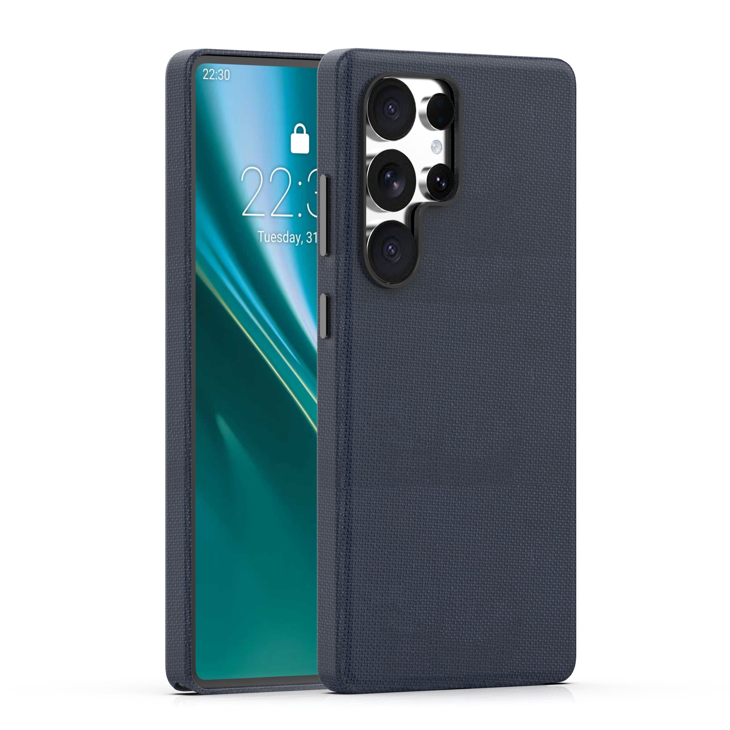 Etteri Elegant Mag ümbris for Samsung Galaxy S25 Ultra must