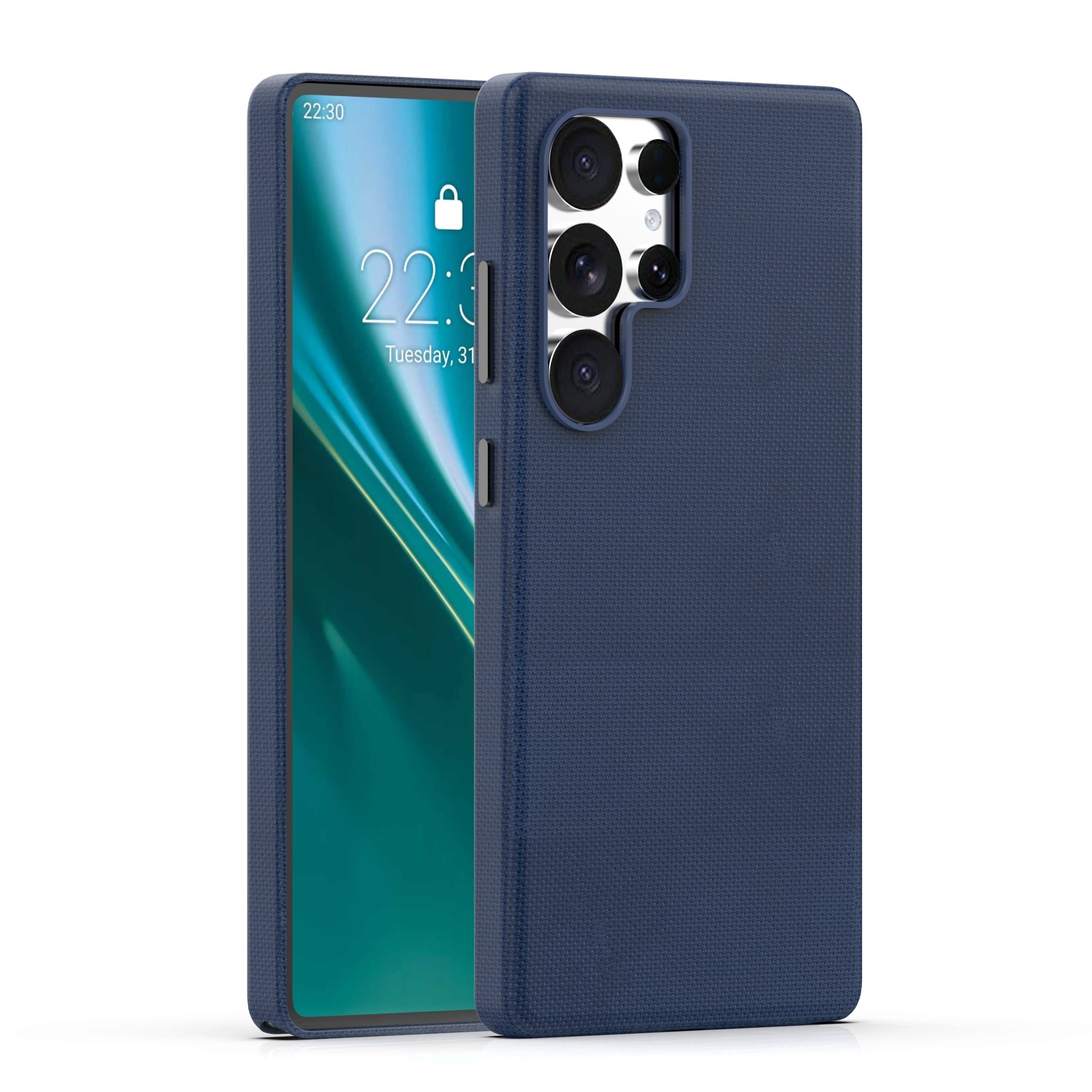 Etteri Elegant Mag ümbris for Samsung Galaxy S25 Ultra tumesinine