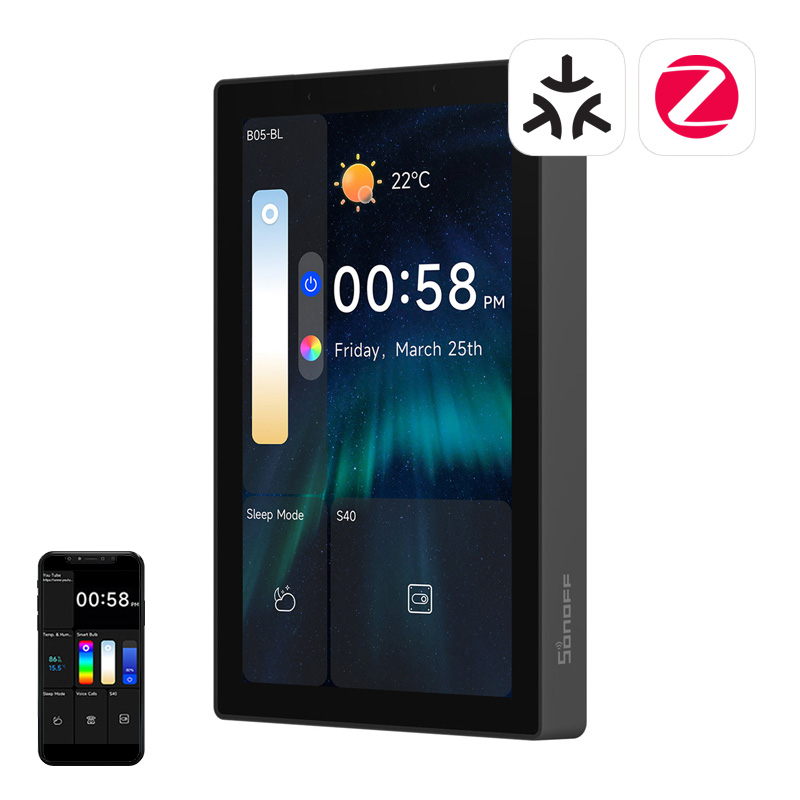 SONOFF NSPanel Pro 120 Smart Control Panel Matter WiFi/Bluetooth/ZigBee (must)