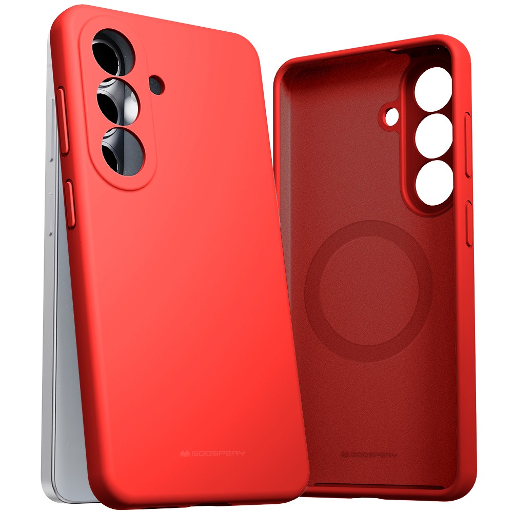 Ümbris Mercury Pure Magsafe Silicon Ümbris Samsung S947 S26 Plus punane