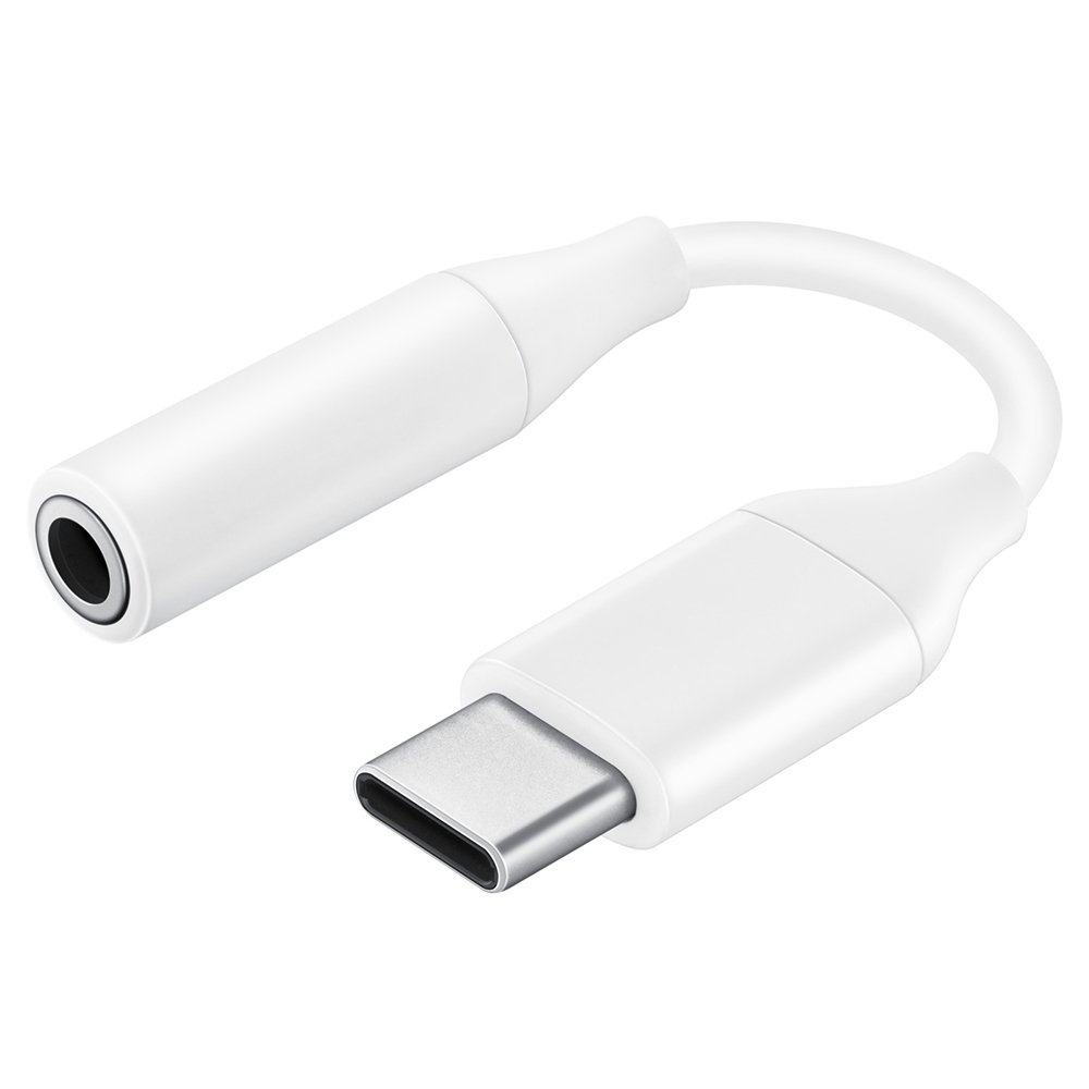 Samsung Headphone Adapter 3.5mm Mini Jack (Female) - USB Type C (Male) valge (EE-UC10JUWEGWW)