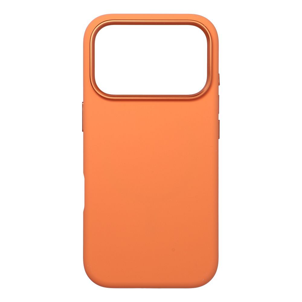 Korpus iPhone 17 PRO Forcell F-Protect Frame Premium ühildub Magsafe oranžiga