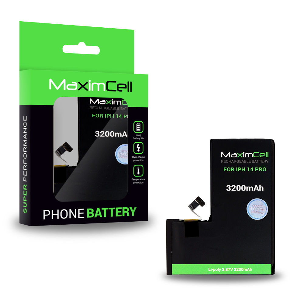 Maximcell Aku for Iphone 14 Pro 3200mAh Li-poly