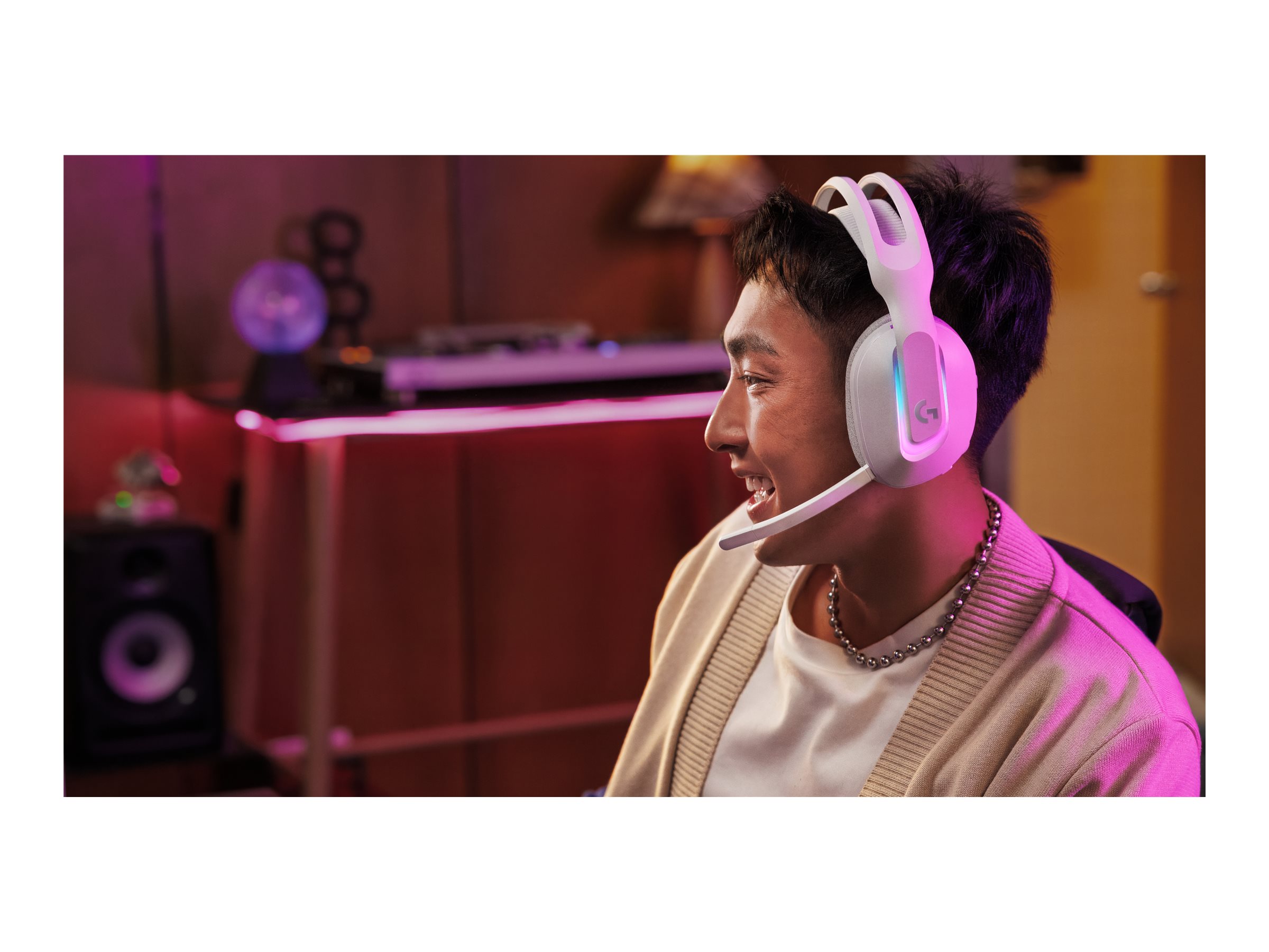 Logitech G522 mängu kõrvaklapid PC valged