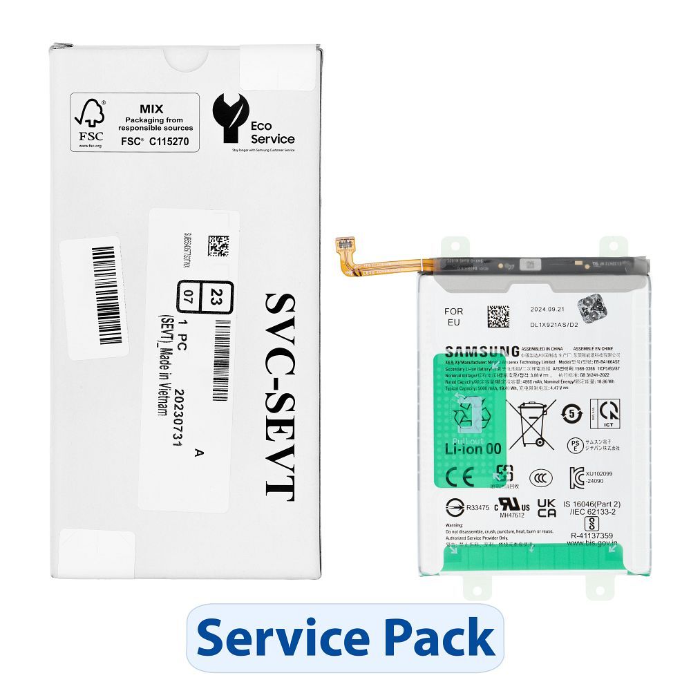 ServicePack aku EB-BA166ASE SAMSUNG A26 5G A266B GH82-37053A