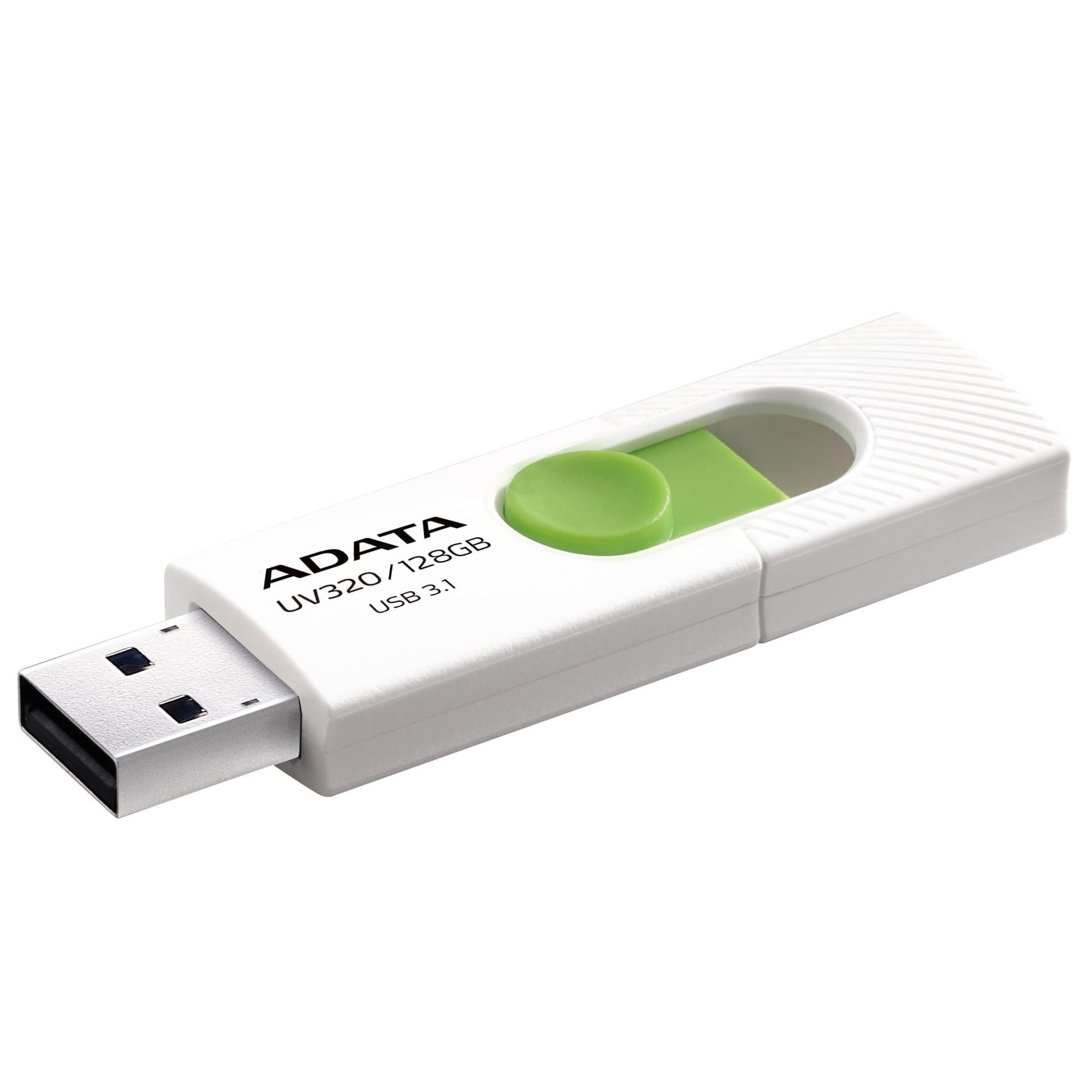 USB mälupulk USB3 128GB valge Adata UV320