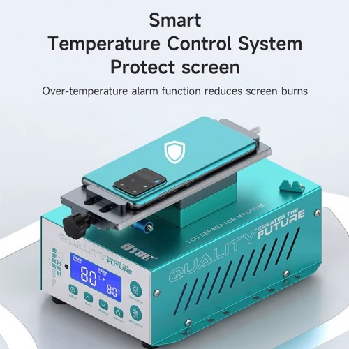 AI Intelligentse häälega LCD ekraani eelsoojenduse separaatori masin "UYUE" 988S-2