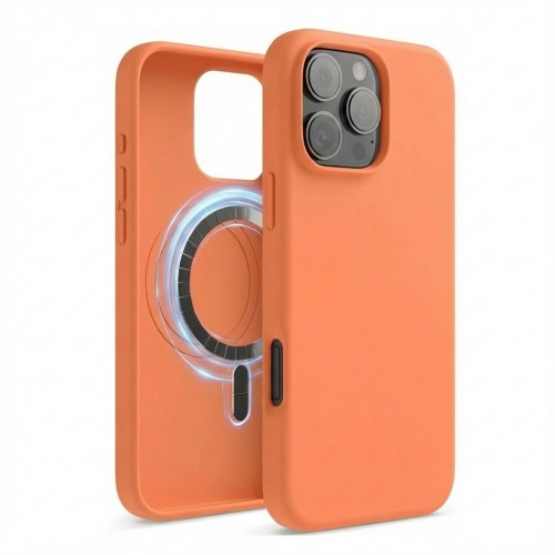 Ümbris "TM MagSafe Silicone" iPhone 12 (iPhone 12 Pro) / Virsiku /