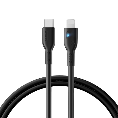 USB kaabel Joyroom „A13“ must „Type-C / Lightning“ 120cm (kuni 20W)