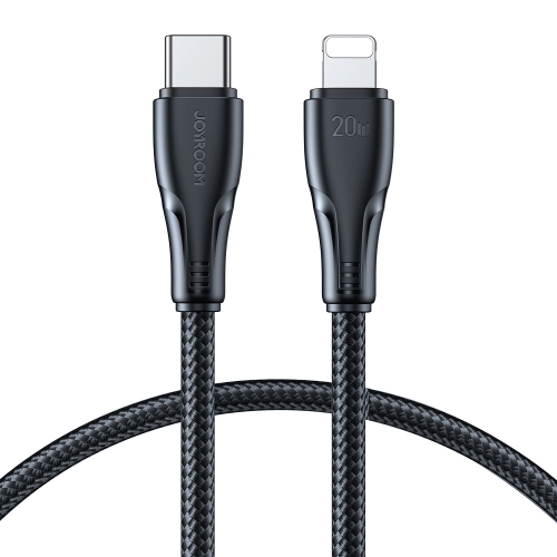 USB kaabel Joyroom „A11“ must „Type-C / Lightning“ 25cm (kuni 20W)