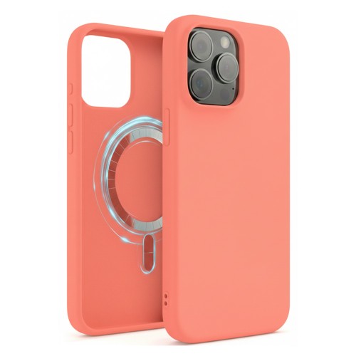 Ümbris "TM MagSafe Silicone" iPhone 16 Pro Max / Mandariinioranž /