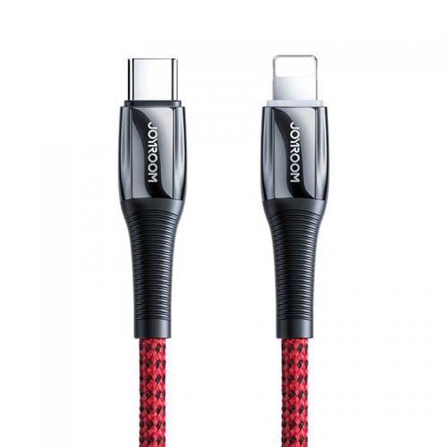USB kaabel Joyroom „S-1224K2“ punane „Type-C / Lightning“ 120cm (kuni 20W)