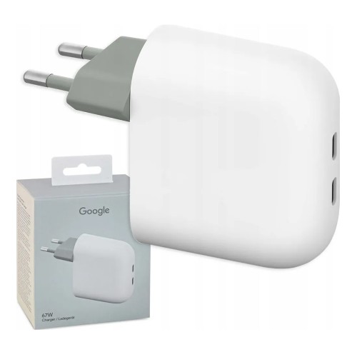 Laadija Google GA09856-EU valge 67W pakendiga / 100% Originaal /