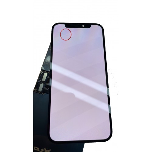 LCD ekraan, ühilduv iPhone 12 / 12 Pro must (Uuendatud: Telemax) (defektidega 2)