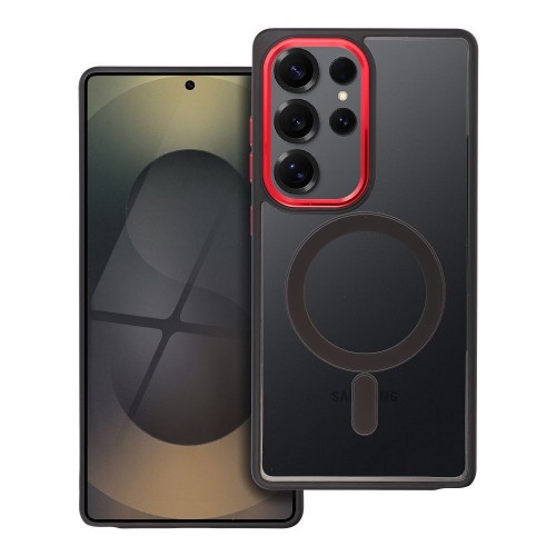 Ümbris "Color Edge Mag Cover" Samsung S947 S26 Plus must / punane