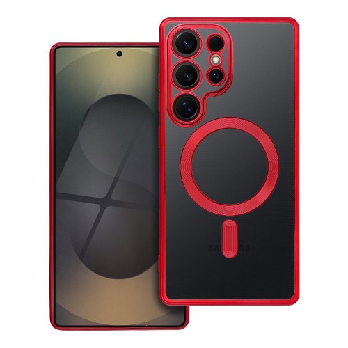 Telefoni ümbris "Electro Mag Cover" Samsung S938 S25 Ultra punane